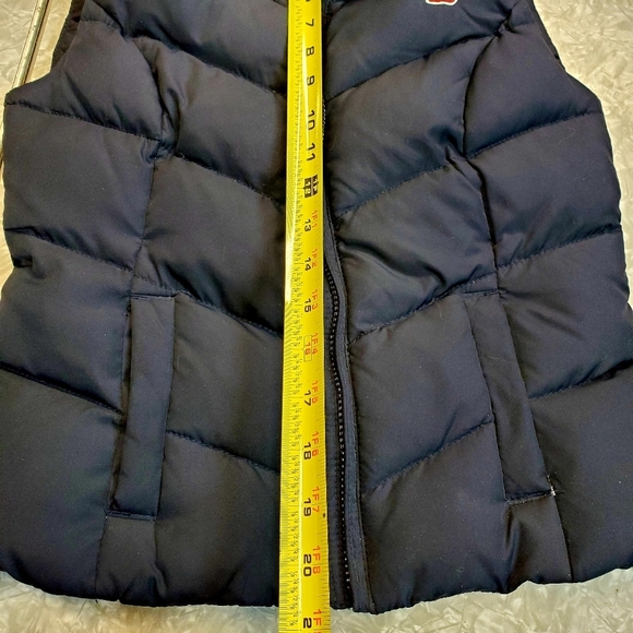 🎽 Hollister Navy Feathers & Down Zip Up Vest - Picture 4 of 8